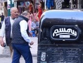 التحفظ على سيارات بدون لوحات معدنية ودراجات بخارية مخالفة بحى المنتزه بالإسكندرية