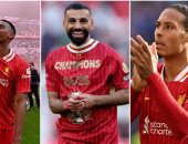 محمد صلاح ونجوم ليفربول