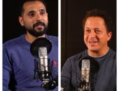 المخرج باسل مبارك والزميل آسر أحمد