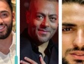 رامى جمال وتامر عاشور ومحمد الشرنوبى