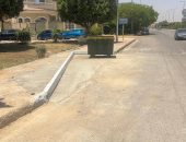 حملة لعمل اماكن مخصصة داخل الجزر والرصيف لصناديق القمامة