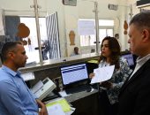 جولة وزيرة التنمية المحلية في مركز ومدينة الصف