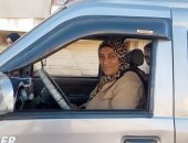 دعاء سائقة الميكروباص فى دمياط