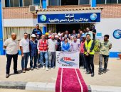 احتفال الشركة بمحطة مياه القناطر الخيرية