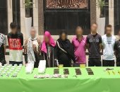 المتهمون والمضبوطات