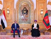 الرئيس عبد الفتاح السيسي والسلطان هيثم بن طارق آل سعيد