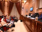  لجنة النقل والمواصلات بمجلس النواب برئاسة النائب علاء عابد