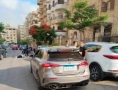 مشاجرة طفل المرور 