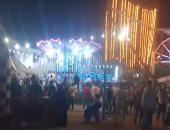 إقبال على الحديقة بكفر الشيخ 