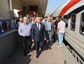 نائب رئيس الوزراء يتفقد محطة مصر برمسيس