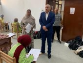 رئيس جامعة القناة في جولة تفقدية لامتحانات كلية الزراعة
