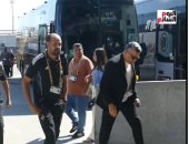 وصول حافلة الأهلى