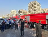 السيطرة على حريق بمحل أدوات منزلية في أخميم سوهاج دون إصابات