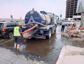 محافظ بورسعيد يوجه بسرعة انتشار سيارات الأحياء وبورفؤاد لشفط مياه الأمطار