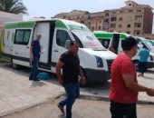فحص 1300 مواطن مجانا ضمن قوافل حياة كريمة الطبية بدمياط