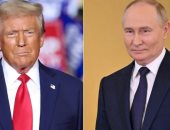 الرئيس الامريكى دونالد ترامب والروسى فلاديمير بوتين 