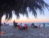 جمال العريش يتكلم.. شاطئ يُحيي الذاكرة ويسحر الأبصار بالطبيعة الخلابة