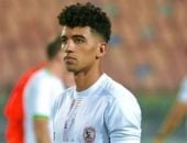 أحمد محمود لاعب الزمالك المعار للاتحاد السكندرى  