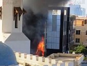 التحريات عن حريق "دبى مول": النيران بدأت فى مغسلة وامتدت لمحل ورد وكوافير