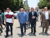 محافظ بني سويف يتفقد موقف النجدة القديم بعد نقل أنشطته للمجمع الجديد