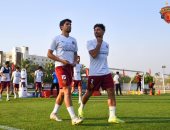 محمد شكرى وهانى يشاركان فى مران سيراميكا رغم مفاوضات الأهلى