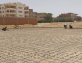 اعمال الانشاء فى المدينة الرياضية
