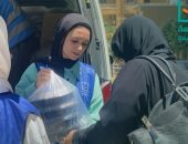 حياة كريمة توزع 1000وجبة يوميا على الاسر المستحقة