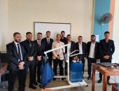 جانب من مناقشة مشروع التخرج 