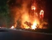 إصابة 19 شخصا فى حريق مبنى سكني - أرشيفية