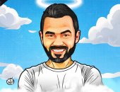 وداعا شهيد الإرهاب مصطفى أنور عفيفي.. كاريكاتير اليوم السابع