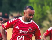محمد مجدي أفشة لاعب الأهلي المعار إلى الاتحاد السكندرى