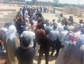 تشييع جثمان "بونجا" حارس وادي دجلة
