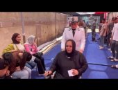 الشرطة النسائية تساعد قعيدة