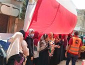 إقبال نسائى ملحوظ فى لجان الهرم
