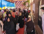 السيدات تشارك فى الانتخابات بدمياط
