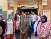 محافظ المنيا يتفقد لجان انتخابات الشيوخ