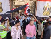جانب من تفقد المحافظ للانتخابات