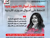 التحفظ على أموال سوزي الأردنية المتهمة بغسل 15 مليون جنيه 