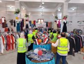 معرض جمعية الأورمان لتوزيع الملابس الجديدة بالمجان بعدد من المحافظات