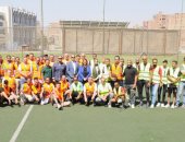  مدير صندوق مكافحة الإدمان يشهد ختام دورى رياضى للمتعافين