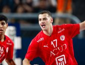 عمر بركة لاعب منتخب مصر لكرة اليد