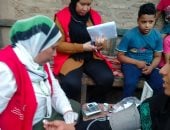 فحص وعلاج المواطنين فى قرى الأقصر ضمن مبادرة 100 يوم صحة.. صور
