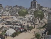 مصر تواصل الإسقاط الجوى لأهالى غزة