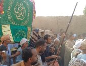 الجمل والقبة الخضراء فى مولد الإمام العربى