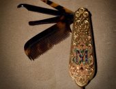 حكاية مقبض من الذهب ضمن المقتنيات الملكية بمتحف المجوهرات بالإسكندرية