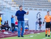 أيمن الرمادي المدير الفني لفريق الكرة الأول بنادي البنك الاهلي