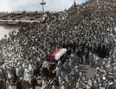 جنازة الزعيم جمال عبد الناصر