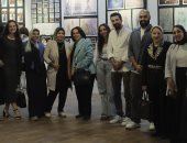 معرض لمشاريع تخرج طلاب قسم الديكور بجامعة حلوان فى دار الأوبرا المصرية.. صور