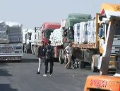 قوافل مساعدات متجهة إلى غزة