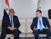 وزير الزراعة يبحث مع نظيره السودانى تعزيز التعاون المشترك